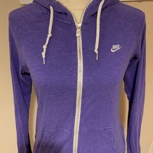 Nike purple full zip